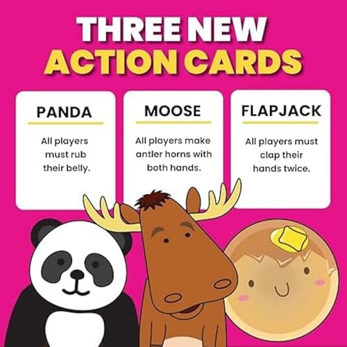Image of Tickles Taco Cat Goat Cheese Pizza - On The Flip Side Card Game | Quick Fun Family Game Night, Birthday Party & Travel Game for Kids & Adults (Ages: 8+ Years, Players: 2-8)