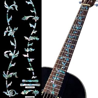 Inlay Sticker Fret Markers for Guitars - Tree Of Life - Abalone Mix