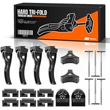 Replacement Parts for Hard Tri-Fold Tonneau Cover, Includes 6 T-Bolts, Front & Rear Clamps - Compatible with Most Truck Bed Covers