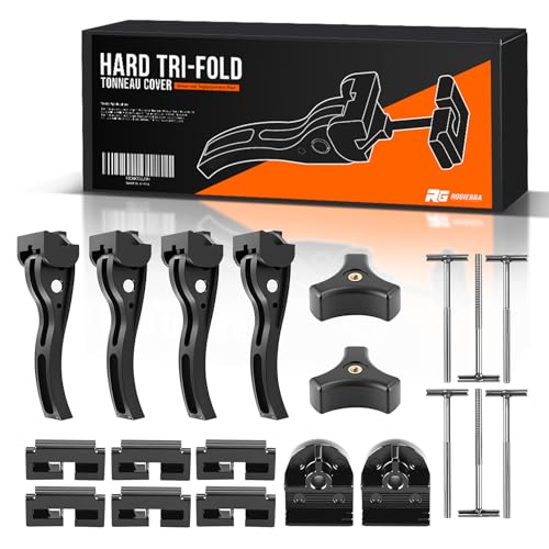 Universal Replacement Parts for Hard Tri-Fold Tonneau Cover, Includes 6