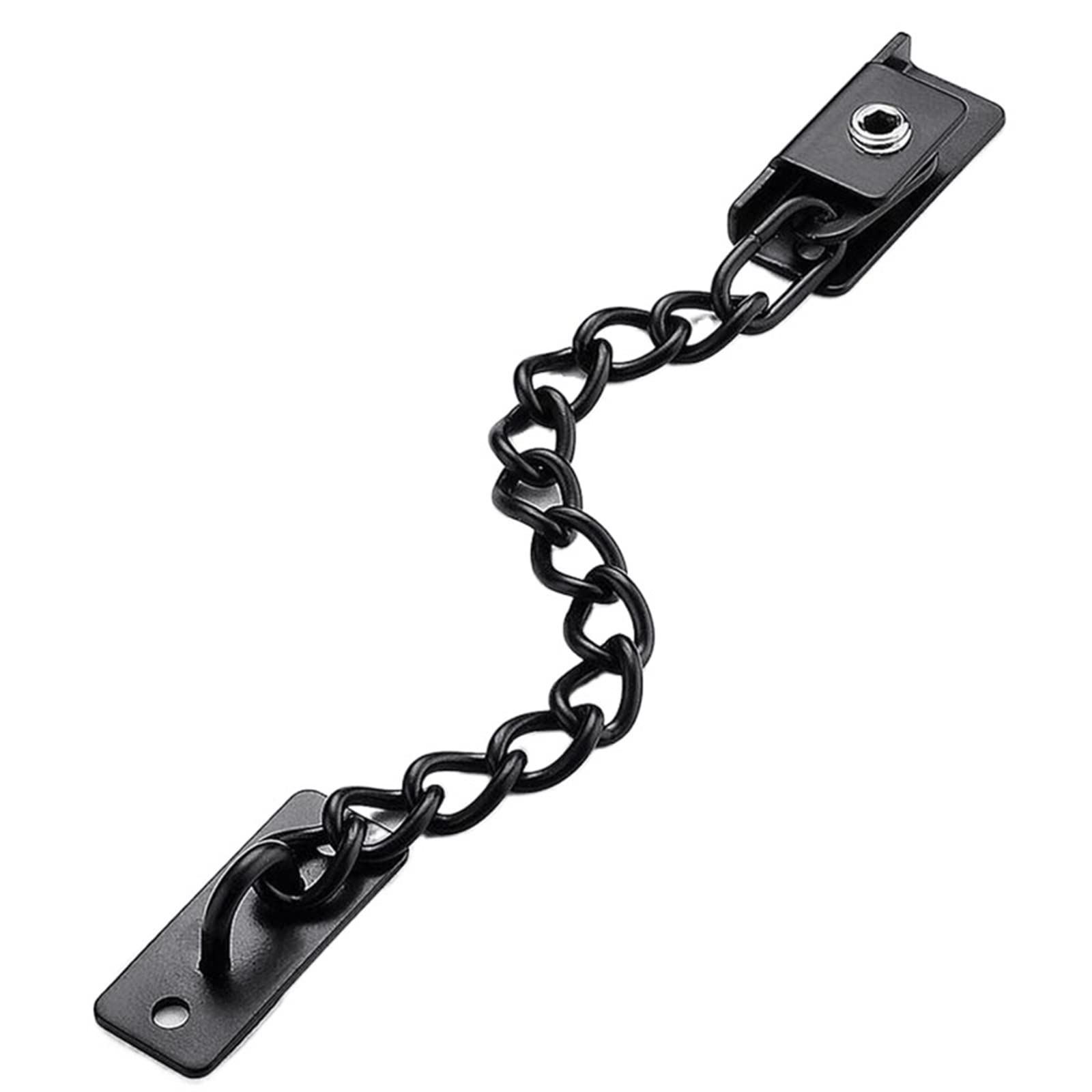 Oifaodao Parent Door Chain, Stainless Steel Inside Door Window Chain Lock Dead Bolt Sliding Sash Stopper