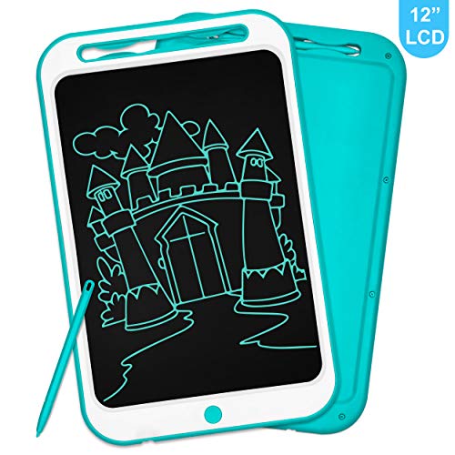 LCD Writing Tablet, Richgv 12 Inch Digital Ewriter Electronic Graphics Tablet Portable Mini