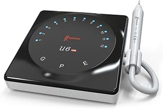 Woodpecker U6 LED Ultrasonic Scaler 7 Tips Comfortable Scaling Smart Touch System, Sold by JMU
