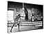 Produktbild Kunstdruck auf Leinwand, Motiv Muhammad Ali, Champion, Schwarz / Weiß