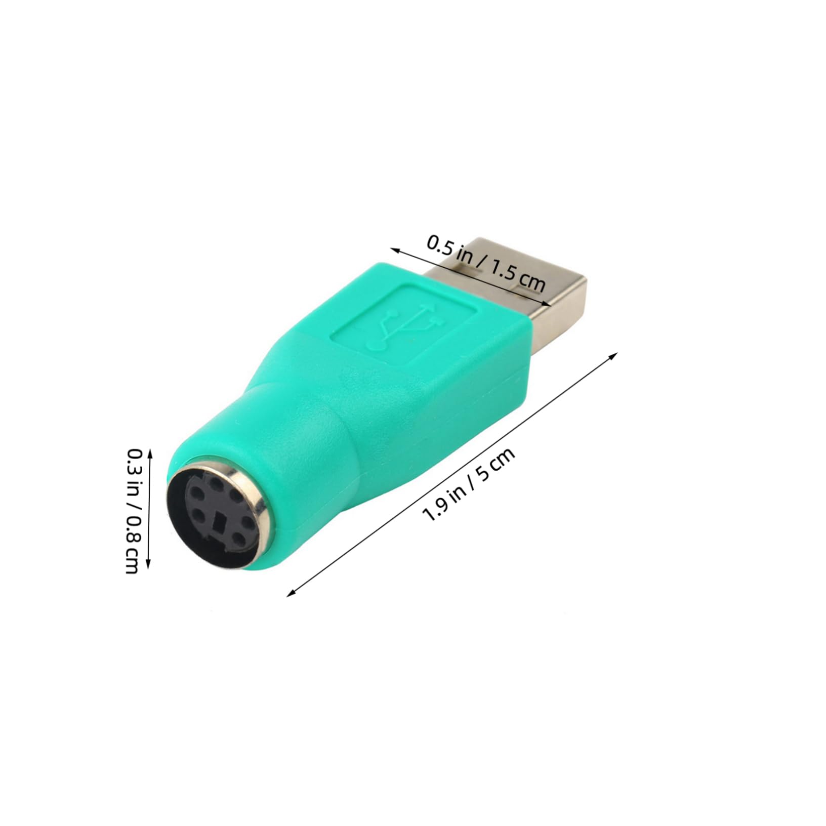 POPETPOP USB to Mouse Adapter Universal Keyboard Mouse Converter USB 2.0/1.1 Compatibility