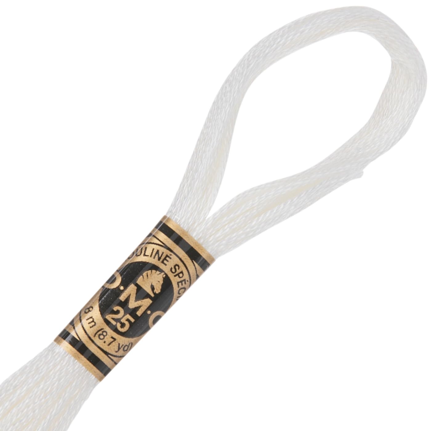 Hobby Lobby DMC Cotton Embroidery Floss - 3865 Winter White, Set of 12