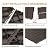 Goovilla Plastic Interlocking Deck Tiles, 9 Pack Outdoor Patio Flooring, 12"x12" Interlocking Decking Tile Outdoor All Weather Use, Waterproof Patio Pavers for Pool Balcony Backyard Porch, Dark Coffee
