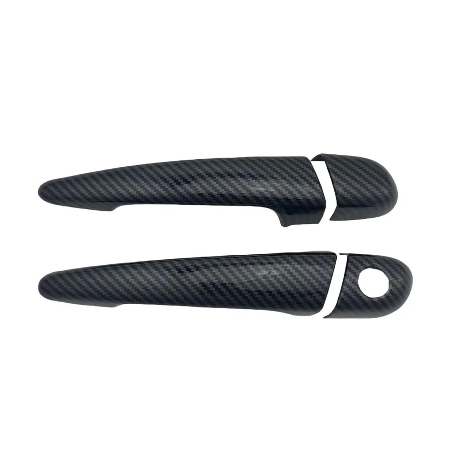 Pacsci One Color Car Outer Door Handle For Bmw For Serie 3 E46 330Ci 1996-2005 Cars Accessories Carbon Fiber Exterior Styling Stickers Car Decoration Door Handle Cover