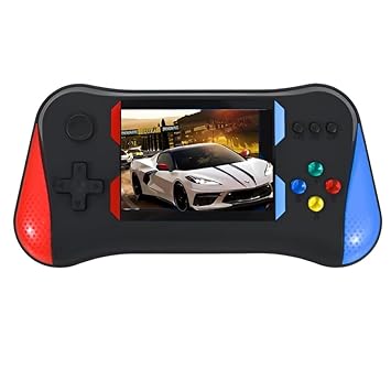 (2024 New Sleek) Handheld Game Console, 3.5" Portable Video Console With 500 Classic Games, Retro Gaming for Boys, Girls, Men, Women, Children, Unisex - Multicolor - image, photos
