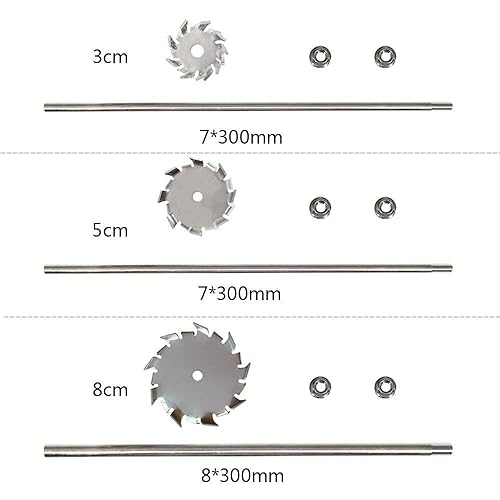 Miniatura 5 de YUCHENGTECH Impulsor de dispersión de disco de dispersión Máquina de dispersión Impulsor de paleta de hoja Disco de acero inoxidable de 3.1 in con