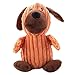 QIRG Leggero con Suono stridulo Peluche, Giocattoli per Cani Morbidi, 7,5 Pollici per Cani masticatori aggressivi(Dog)
