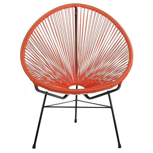 Joseph Allen Home Pv-Ml Acapulco Lounge Chair, Large, Orange #TOP21