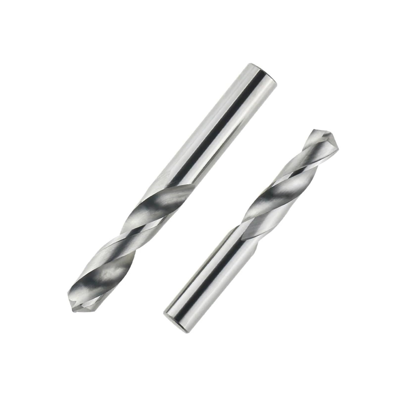 Wiertła z węglika spiekanego do metalu, zestaw spiralny ze stali wolframowej do obróbki twardej i tokarek CNC, zakres średnic 1,0–20,0 mm(12.2mm)