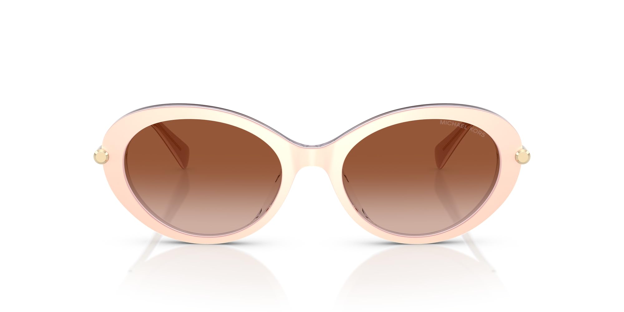 Michael Kors womens Mk2245u Rockaway Universal Fit Oval Sunglasses