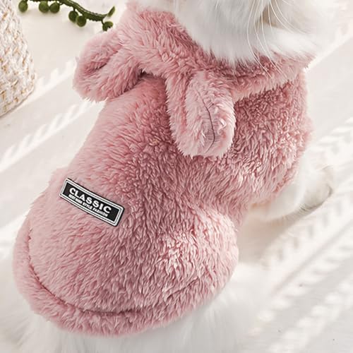 Ropa cálida para gato evita temblores con sudadera de invierno 7