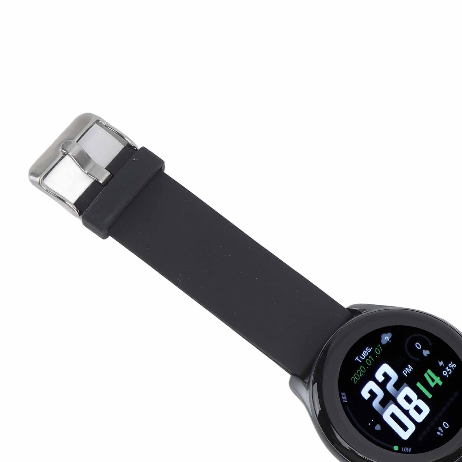 Changor Reloj Inteligente Bluetooth Sports Fitness Tracker Diseño Elegante para Actividades Al Aire 1,28 Pulgadas Redondo IP68 Resistente Al Agua