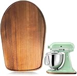 Acacia Wood Mixer Slider Mat for KitchenAid Stand Mixer Wooden Sliding Tray Compatible with Kitchen Aid 4.5-5 Qt Mixer