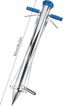 Seedling Transplanter, Vegetable Transplanter, Manual Transplanter Without Bending Over, Simple to Use Durable, for Outdoor for Rural for Garden (Single-Handle)