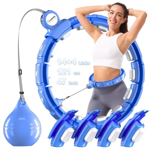 Cozylady Smart Weighted Hula Hoops für Erwachsene & Anfänger zur...