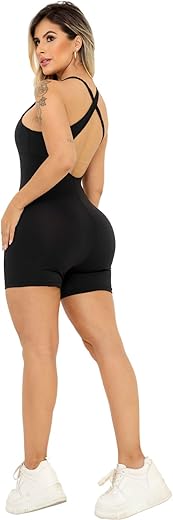 Macaquinho Fitness Confortável para Treino