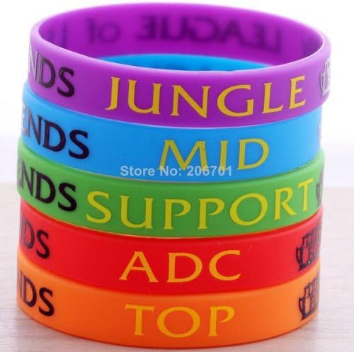 Lol of Legends Top Jungle Adc Mid Support Bracelet
