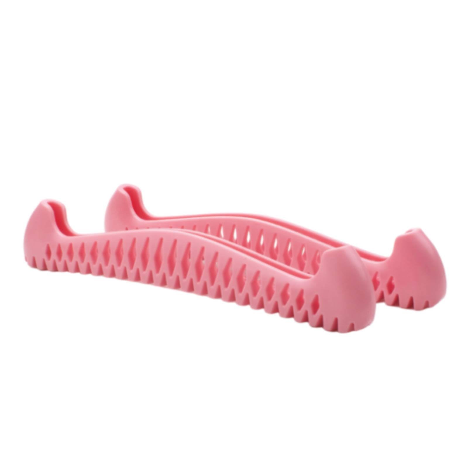 predolo Funda Cubre de Patín de Hielo Protector Guardabarra Material TPU Flexible y Estructura Ventilada Que Reduce Humedad y Golpes Adecuada para Transporte, 40-46, Rosa Cereza