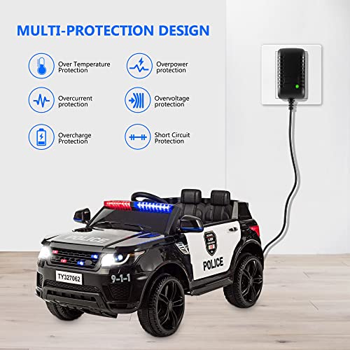 Xahpower 12V Charger for Ride on Car, 12 Volt Battery Charger for Kids Electric Ride on Car SUV Motorcycle ATV Ride-Ons Accessories, Sports Car, Quad Bike Jeeps Battery Supply Power Adapter