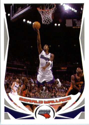 2004 05 Topps Basketball Card #156 Gerald Wallace Charlotte Bobcats