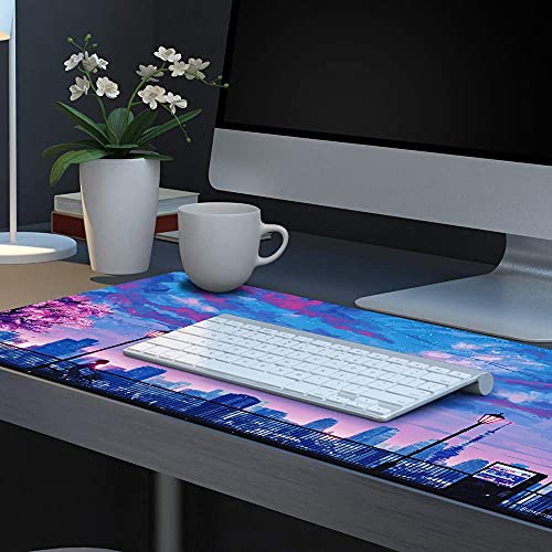 Bimormat Personalized Gaming Mouse Pad,Xxl Large Anime Mousepad (35.4X15.7 Inches),The Best Desktop Companion For Games,Office And Study (90X40 D4Bikeboy) #TOP5