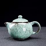 Teekanne, Gusseisen-Teekanne, Teekannen-Set, chinesische kleine Einzelteekanne, Keramik, Haushalt, Kungfu Teekessel, Heimdekoration, Geschenk