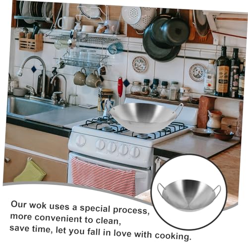Wok de acero inoxidable para cocina Cabilock miniatura 4