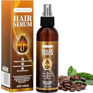 Hair Growth Spray,Veganic Natural Hair Growth Products,Stop Hair Loss & Thicker Longer Fuller, Hair Regrowth Treatment for Women & Men,Suitable for Dry Flaky Oily Thinning (5.07 Fl.Oz)