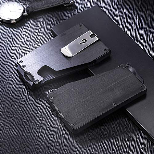 Effulow Wallets for Men, 2021 New Slim Wallet, Slim Credit Card Holder Mens Money Clip, Minimalist Wallet for Men, Front Pocket Wallets Carbon Fiber Wallet, Shipping from U.S.A.