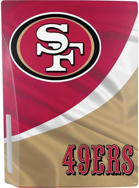 Skinit Decal Gaming Skin Compatible with PS5 Console - Officially Licensed NFL San Francisco 49ers Design