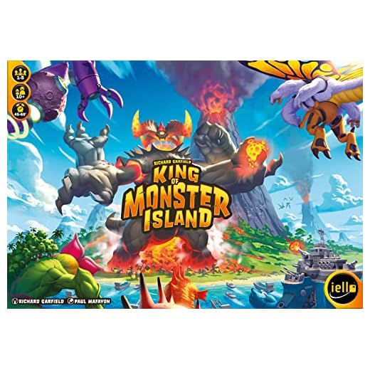 Iello IEL70029 King of Monster Island (inglese) vari colori