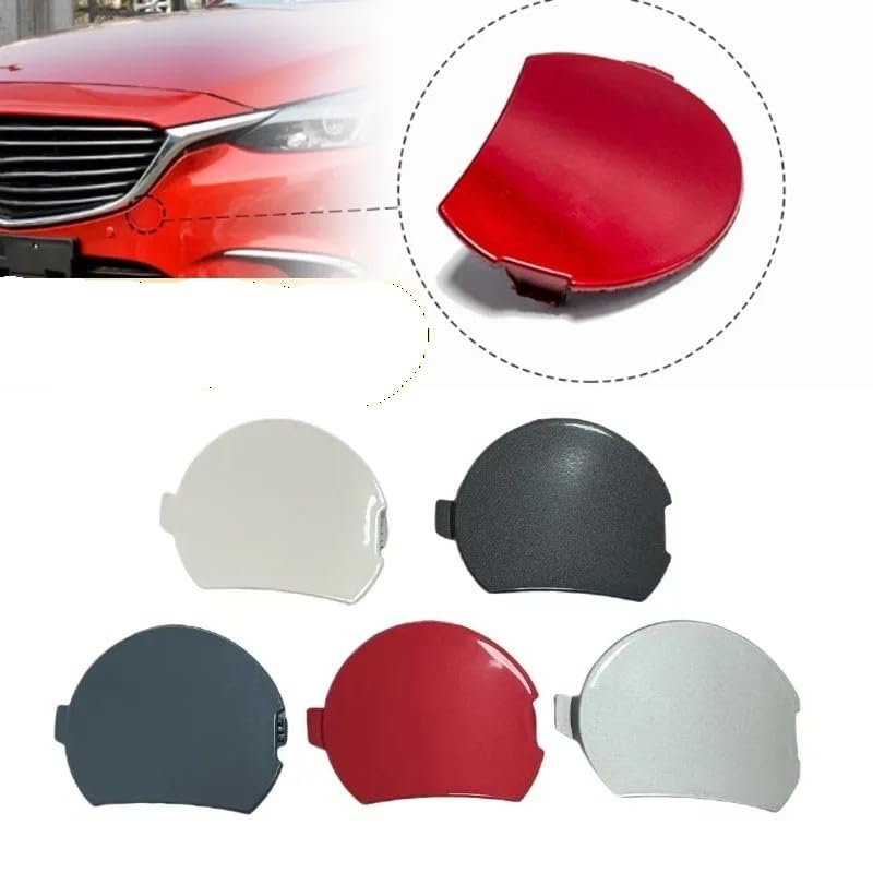 Tappo Paraurti Anteriore Gancio Traino Per Mazda 6 Atenza 2017 2018 2019 Copertura Per Gancio Di Traino Paraurti Anteriore UOEMCRTB(Black)