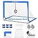 JOGENMAX Portable Kids Soccer Goal, 4X3FT Pop Up Goal Nets Set of 2, with Agility Training Cones, Carry Case Gift for Kids Teen Boy & Adults