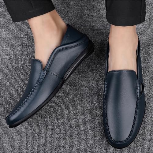 Men's Boardroom Half Loafers Shoes Breathable Slip On Comfortable Driving Style Casual Events Business Outdoors Wedding3