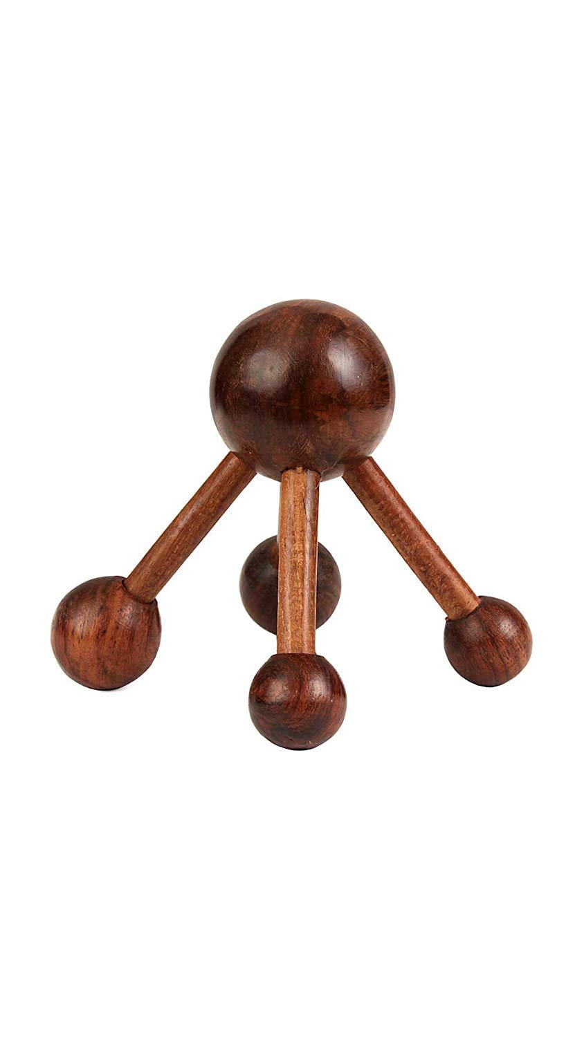 Ayra Crafts Wooden head massage Stress Acupressure Relieve Tool Wooden Hand Massager Roller Body Stress Sheesham Wood (Brown) (B08WL3WC65) Amazon Price History, Amazon Price Tracker