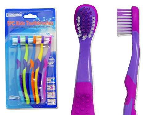 Toothbrush Children 5 pcs bc 6 25 inches Long Case of 144