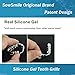 Sowsmile Silicone Gel Grillz - Gold Teeth Grillz for Men & Women, Hip Hop Jewelry