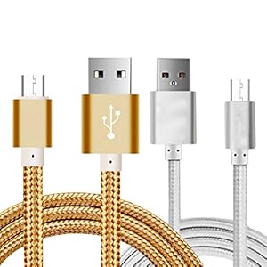 [2pack] 5 Ft Charging Data Sync Micro USB Cable, Cord Compatible with Amazon Kindle, Kindle Touch,Fire, Kindle Keyboard…