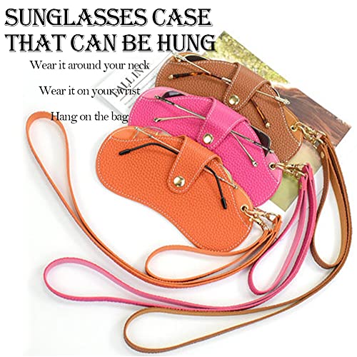 Image of Glasses Case Holder Portable Slim Sunglasses Pouch Soft Eyeglasses Bag Eyewear Sleeve For Women Men