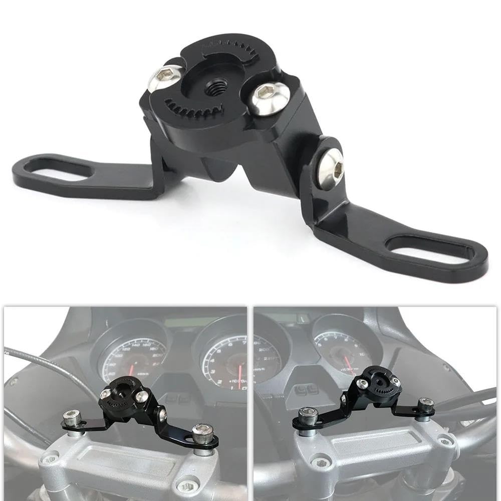 Placa Navegación GPS Móvil Abrazadera Manillar Soporte para GPS Soporte Navegación(Type 4)