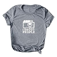 Algopix Similar Product 6 - XiaHan Womens T Shirts Round Neck