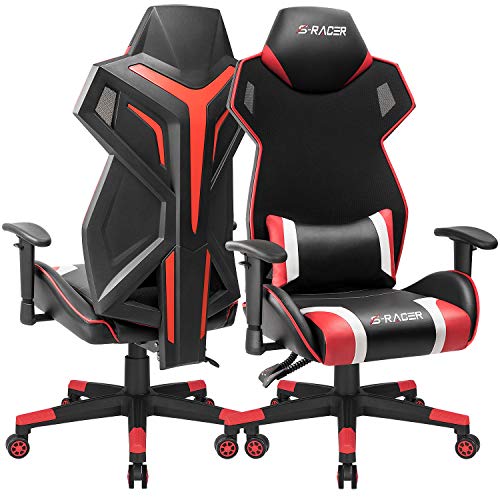 Homall Gaming Chair Racing Style Office Chair High Back Computer Desk Chair Ergonomic