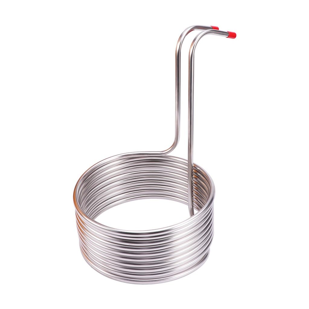 Serpentín De Enfriamiento De Cerveza, Tubo Enfriador Fácil De Limpiar Restaurante Espiral Acero Inoxidable Home Brewing Bar Hotel