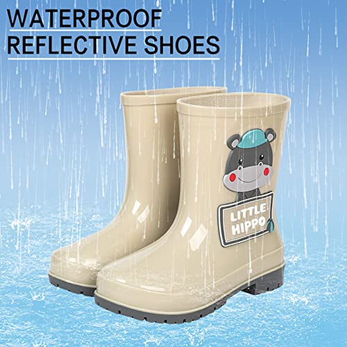 Children Cute Cartoon Fashion and Non Slip Rain Boots Soft Bottom Rain Boots for Boys and Girls2