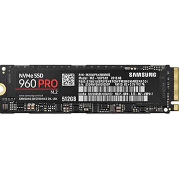SSD Samsung 960 PRO NVMe M.2 512GB (MZ-V6P512BW)