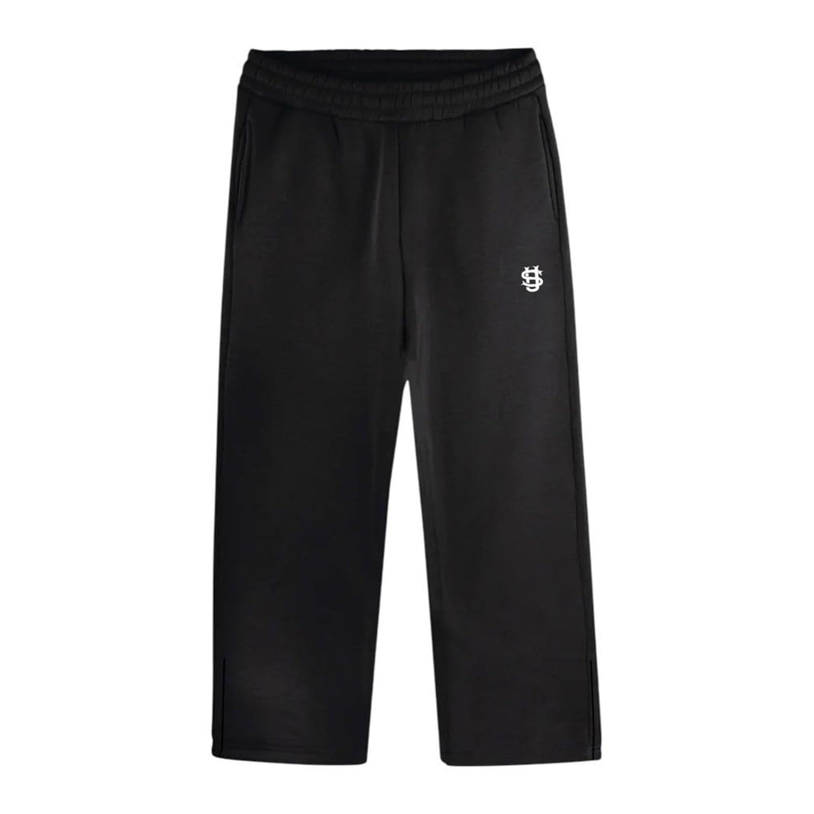 Męskie spodnie dresowe, Baggy, szerokie, bawełniane, spodnie treningowe, elastyczna talia, luźne, szerokie nogawki, spodnie sportowe, ciepłe, wygodne, joggery, modne spodnie Y2K Streetwear z